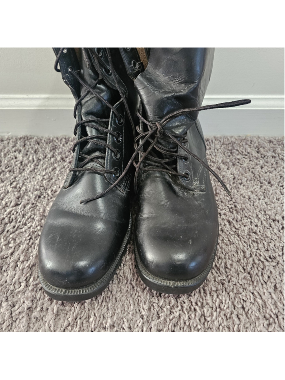 Mcrae Militarry Boots Size 8.5 Black